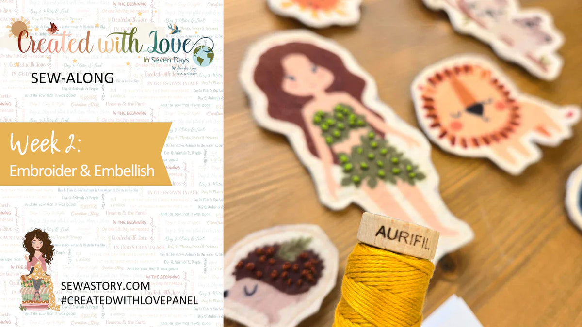 Created With Love Felt Panel SAL: Week 2