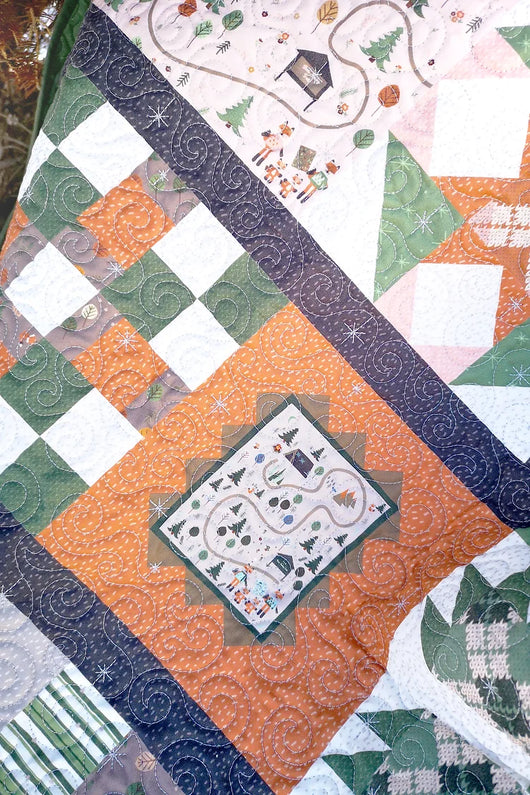Quilt Pattern Maps Trail Map Quilt Pattern – Sew A Story
