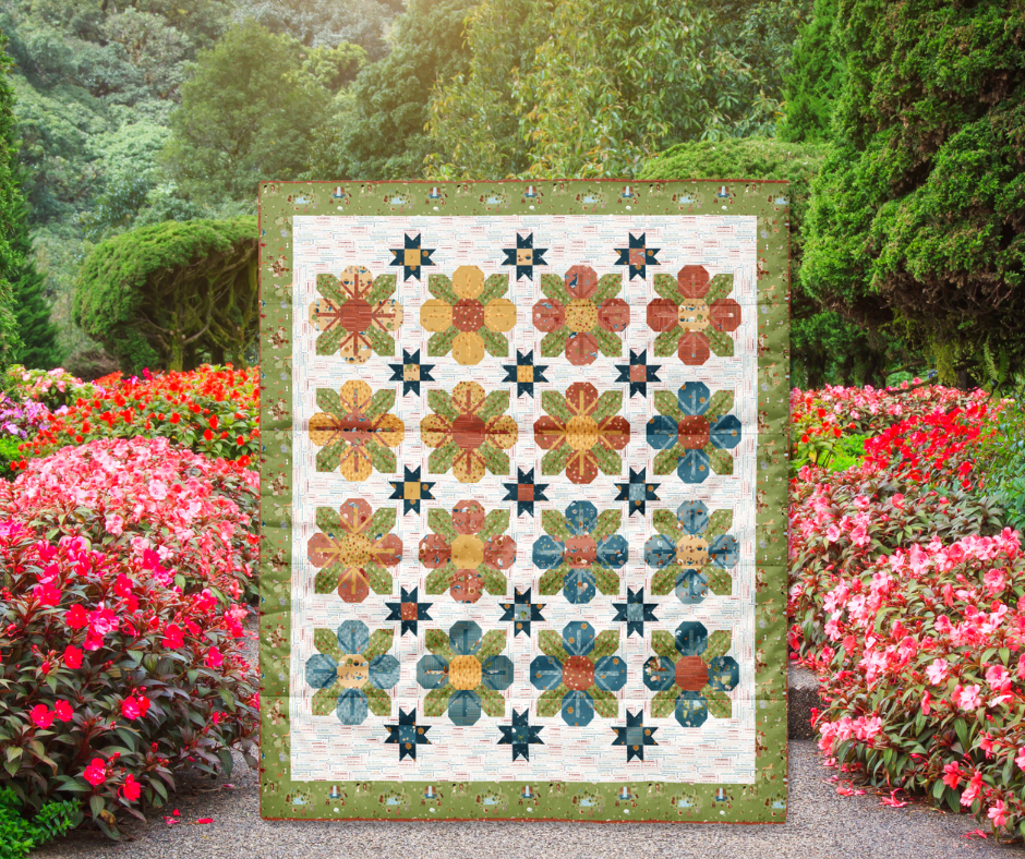 Bloom Where You Are Planted – Digital Quilt Pattern PC