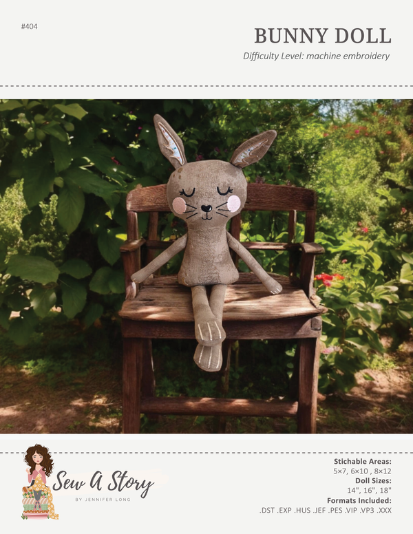 Bunny Doll – April 2025 Pattern of the Month