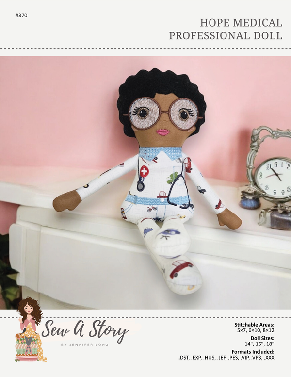 Hope Medical Professional Doll Pattern