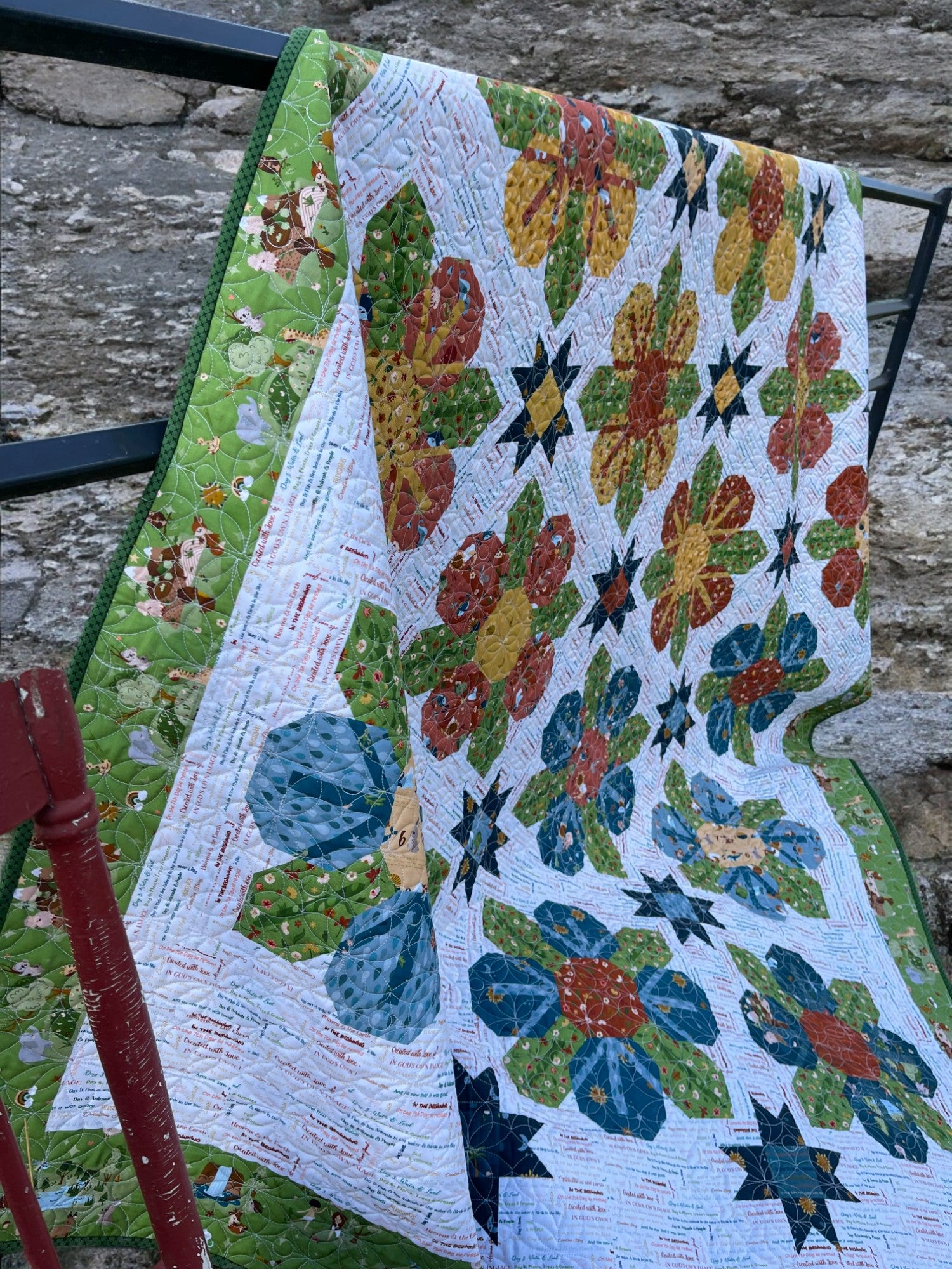Bloom Where You Are Planted – Digital Quilt Pattern PC
