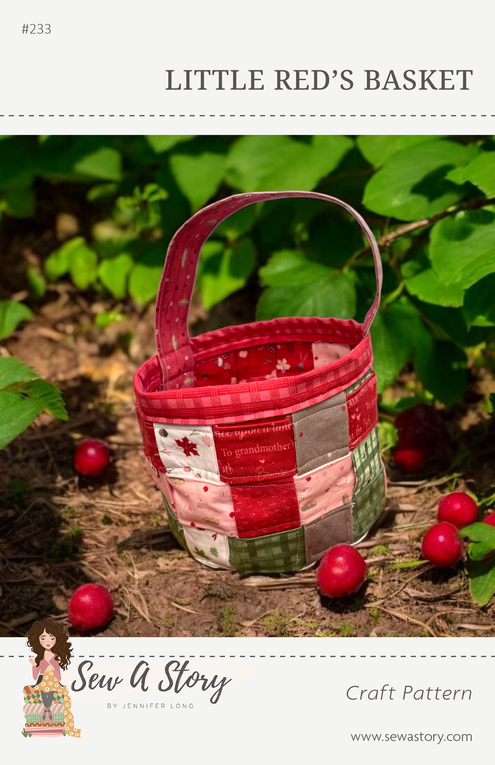 Little Red's Basket Pattern – Sew A Story