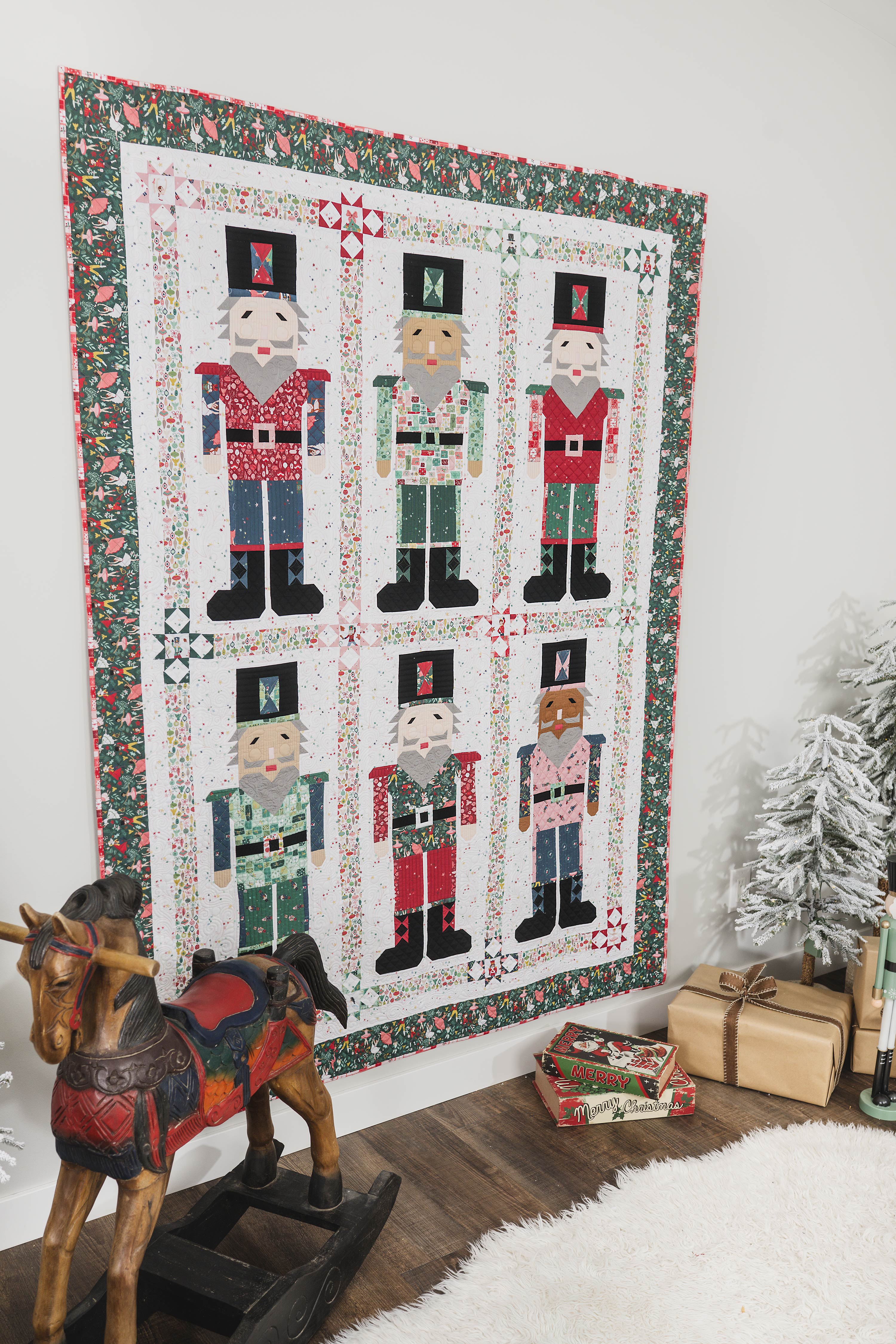 Nutcracker Collection Book Cover Quilt Kit Bundle – Sew A Story