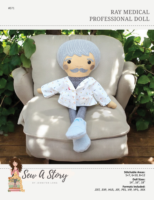 Ray Medical Professional Doll Pattern