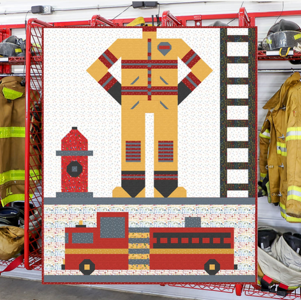 Be a Firefighter Quilt PC