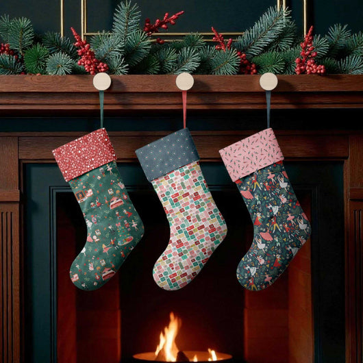 Basic Lined Stocking Pattern – Sew A Story